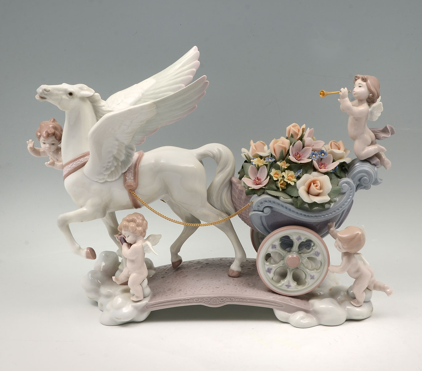 Appraisal: LIMITED EDITION LLADRO ''CELESTIAL JOURNEY'' Beautifully detailed large porcelain sculpture