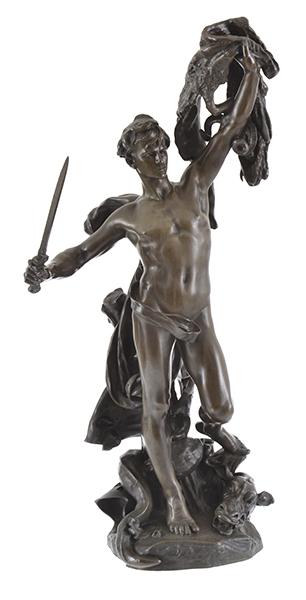 Appraisal: AFTER MARIUS-JEAN ANTONIN MERCIE FRENCH - DAVID VANQUER BRONZE