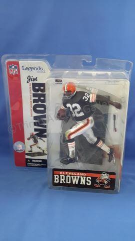 Appraisal: Sportspicks Legends Jim Brown Action Figure McFarlane's Sportspicks - Legends