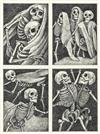 Appraisal: ARNOLD LOBEL Dance of the Thirteen Skeletons Original illustration for