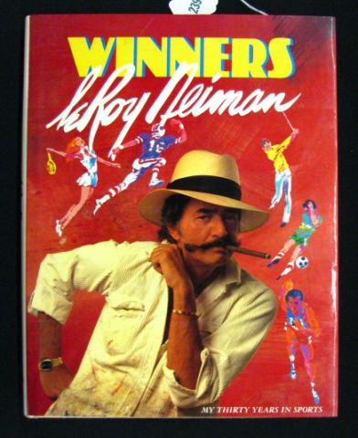 Appraisal: Two artist signed LeRoy Neiman art books including Winners My