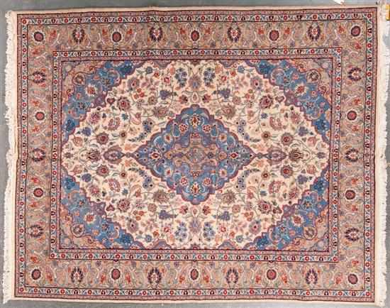 Appraisal: Romanian Keshan rug Romania modern x Estimate -