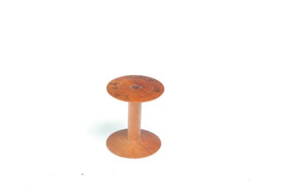 Appraisal: SHAKER MINIATURE THREAD SPOOL Enfield Connecticut th century cherry Very