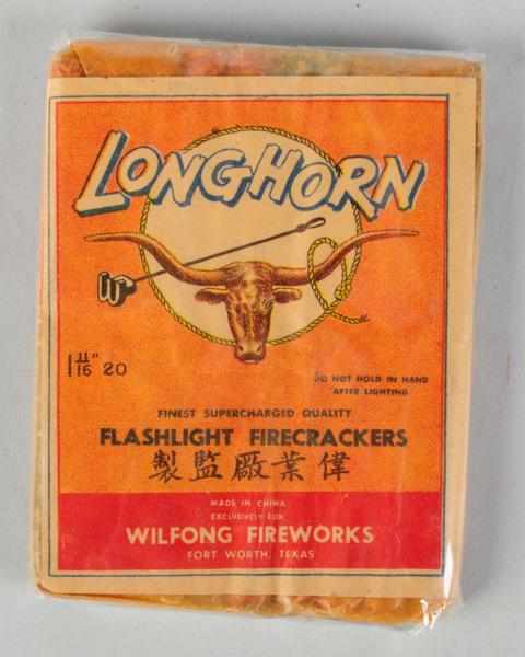 Appraisal: Longhorn -Pack Firecrackers Class Wilfong Fireworks in Fort Worth Texas