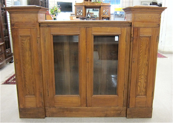 Appraisal: ANTIQUE ROOM DIVIDED CABINET from a NE Portland Oregon home