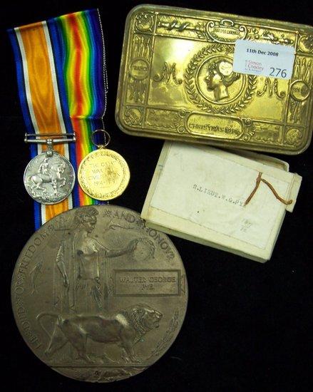 Appraisal: Additional LotA WWI pair the British War medal and the