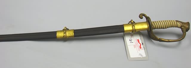 Appraisal: US model naval officer sword C 's by Toms Son