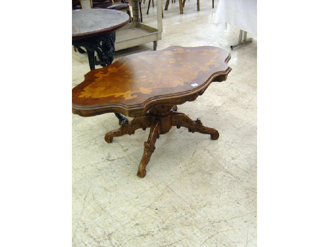 Appraisal: FRENCH STYLE COFFEE TABLE