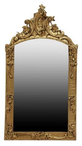 Appraisal: Italian Louis XV style wall mirror early th c frame