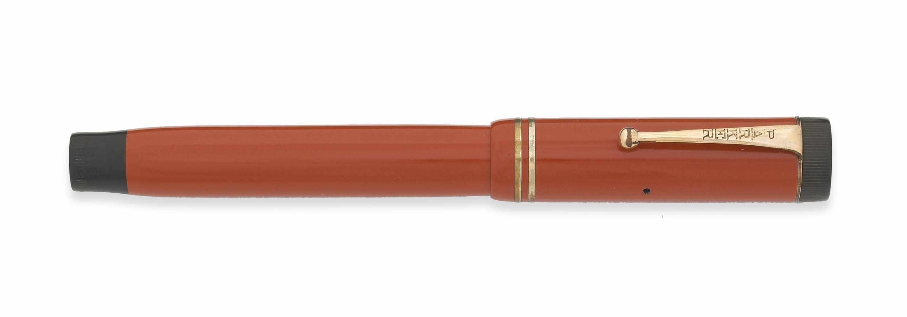 Appraisal: PARKER Senior Duofold Big Red Fountain Pen ''Big Red'' permanite