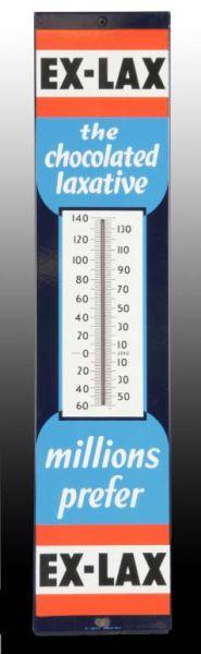 Appraisal: Ex-Lax Porcelain Thermometer Description Circa s to s Very clean