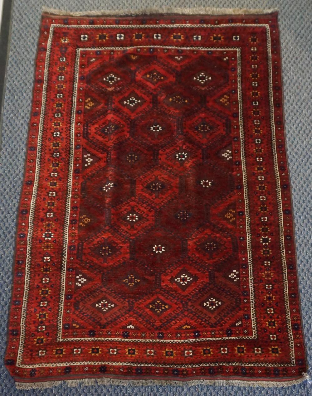 Appraisal: Afghan Rug ft in x ft in