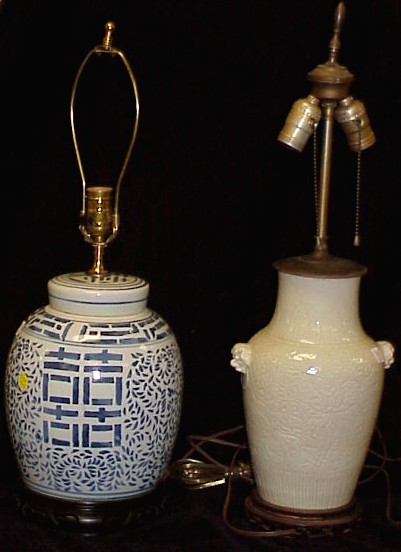 Appraisal: Chinese blue and white ginger jar late th early th