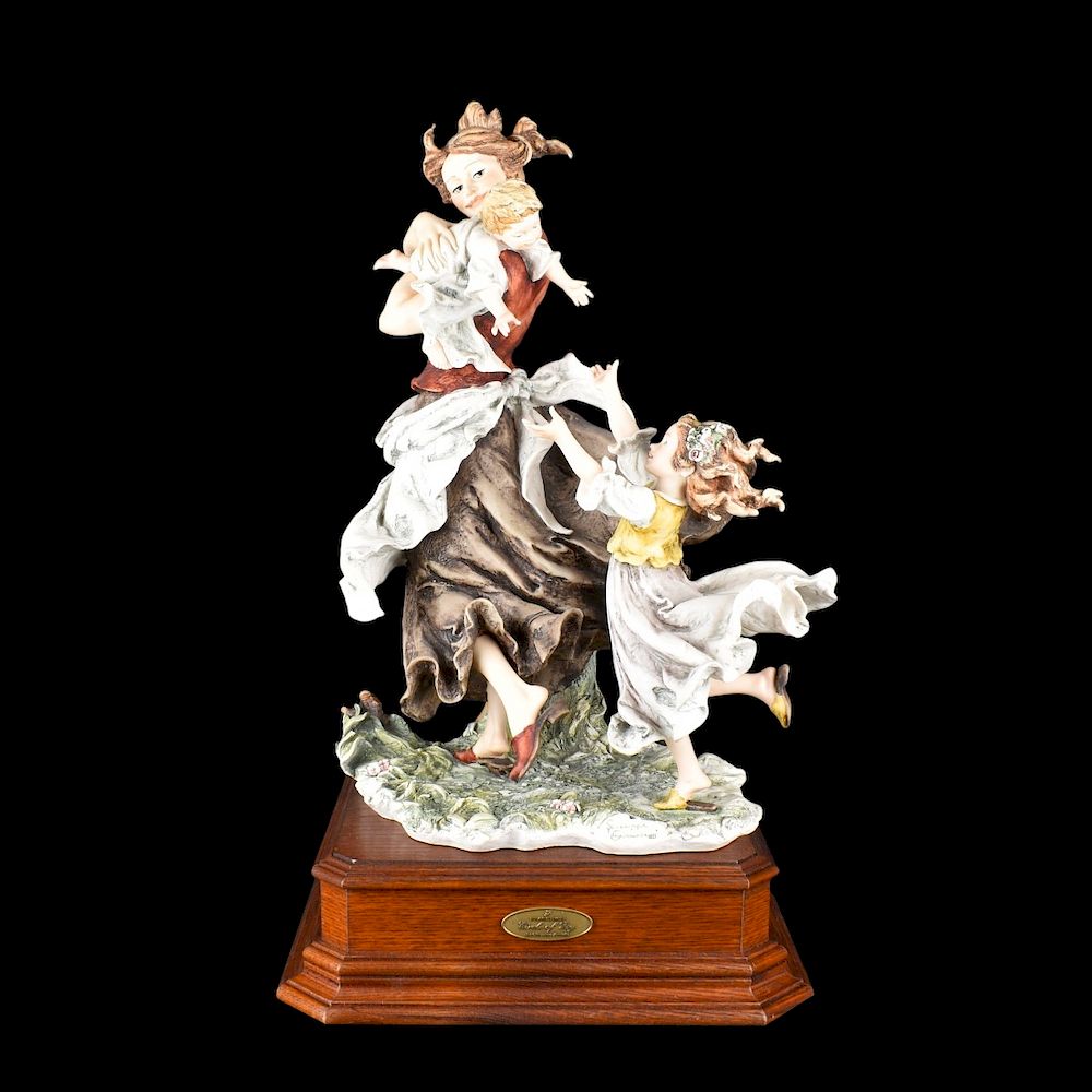 Appraisal: Giuseppe Armani Circle of Joy Porcelain Figurine Giuseppe Armani Circle