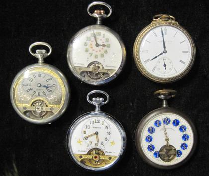 Appraisal: Five gentleman's pocket watches th and centuries