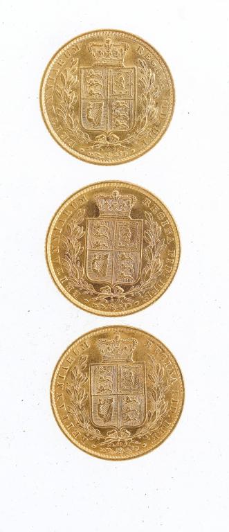 Appraisal: VICTORIA SOVEREIGNS young head and shield F-VF