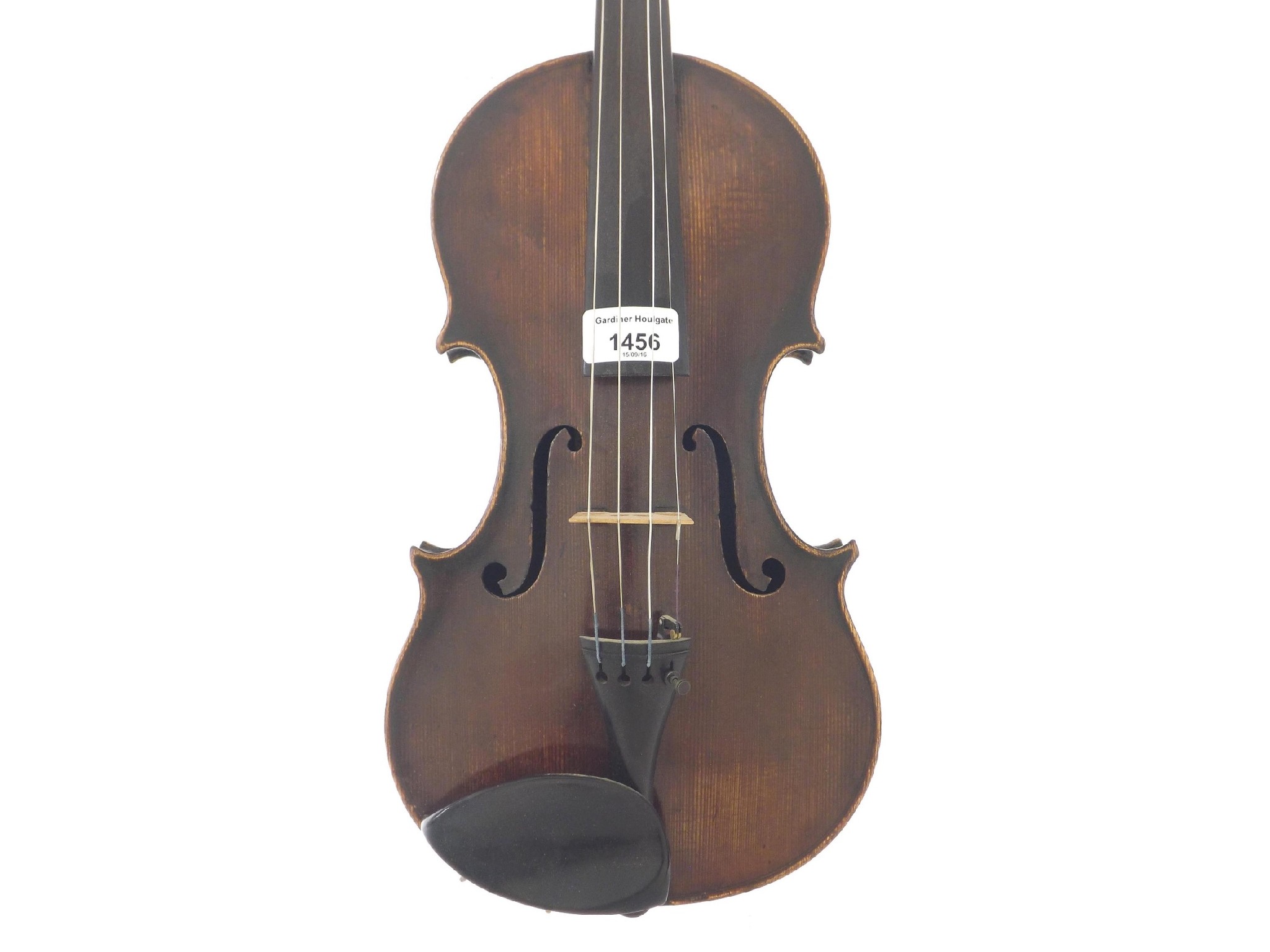 Appraisal: Contemporary violin in the old Dutch style by and labelled