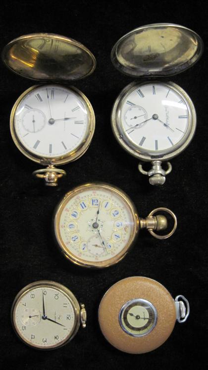 Appraisal: Five gentleman's pocket watches th and th centuries