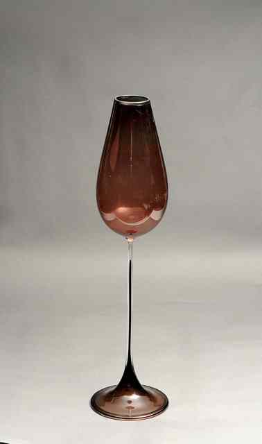 Appraisal: Nils Landberg Swedish - A Tulpan Tulip Orrefors goblet vase