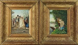 Appraisal: lot of Paintings After Frederick Hendrik Kaemmerer lot of After