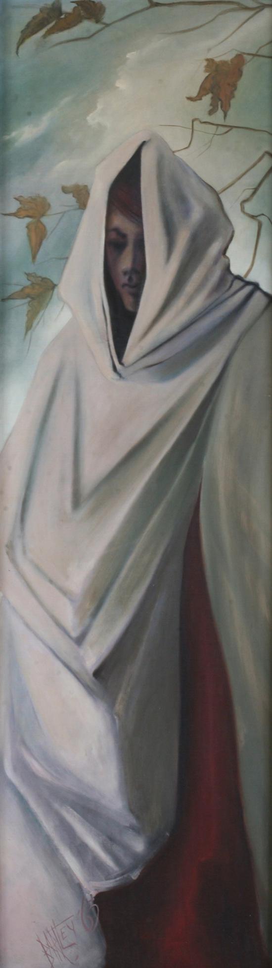 Appraisal: HARRY H BARTLEY American th century WOMAN IN WHITE SHROUD