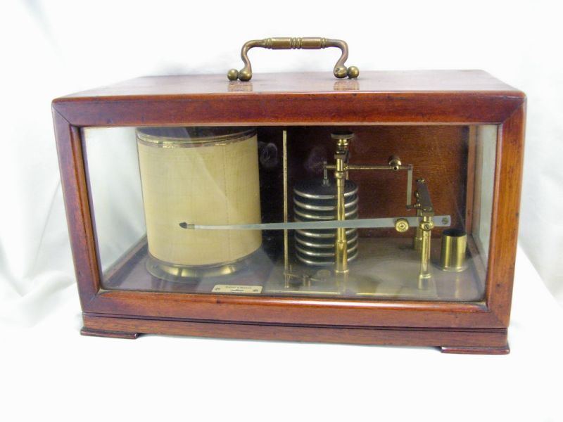 Appraisal: Tyco's Stormograph Barograph Short Mason London Measures long high and