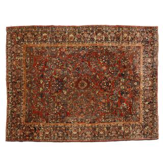 Appraisal: Sarouk carpet Sarouk carpet First half th c approx '