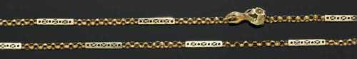 Appraisal: GOLD SAUTOIR ca Yellow gold Very fancy sautoir the links