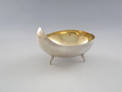 Appraisal: By Anthony Hawksley a small drop shaped dish or sauceboat