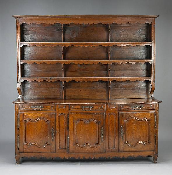 Appraisal: A Louis XV oak vaisselier second quarter th century The