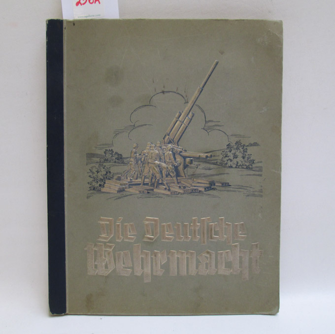 Appraisal: GERMAN WORLD WAR TWO CIGARETTE CARD ALBUM titled Die Deutsche