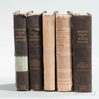 Appraisal: Holtzapffel Books Vol I-V London - set of five volumes