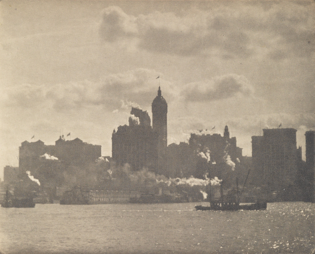 Appraisal: ALFRED STIEGLITZ - Lower Manhattan from Camera Work Number Photogravure