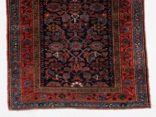 Appraisal: Malayer Runner early to mid- th century rows of designs