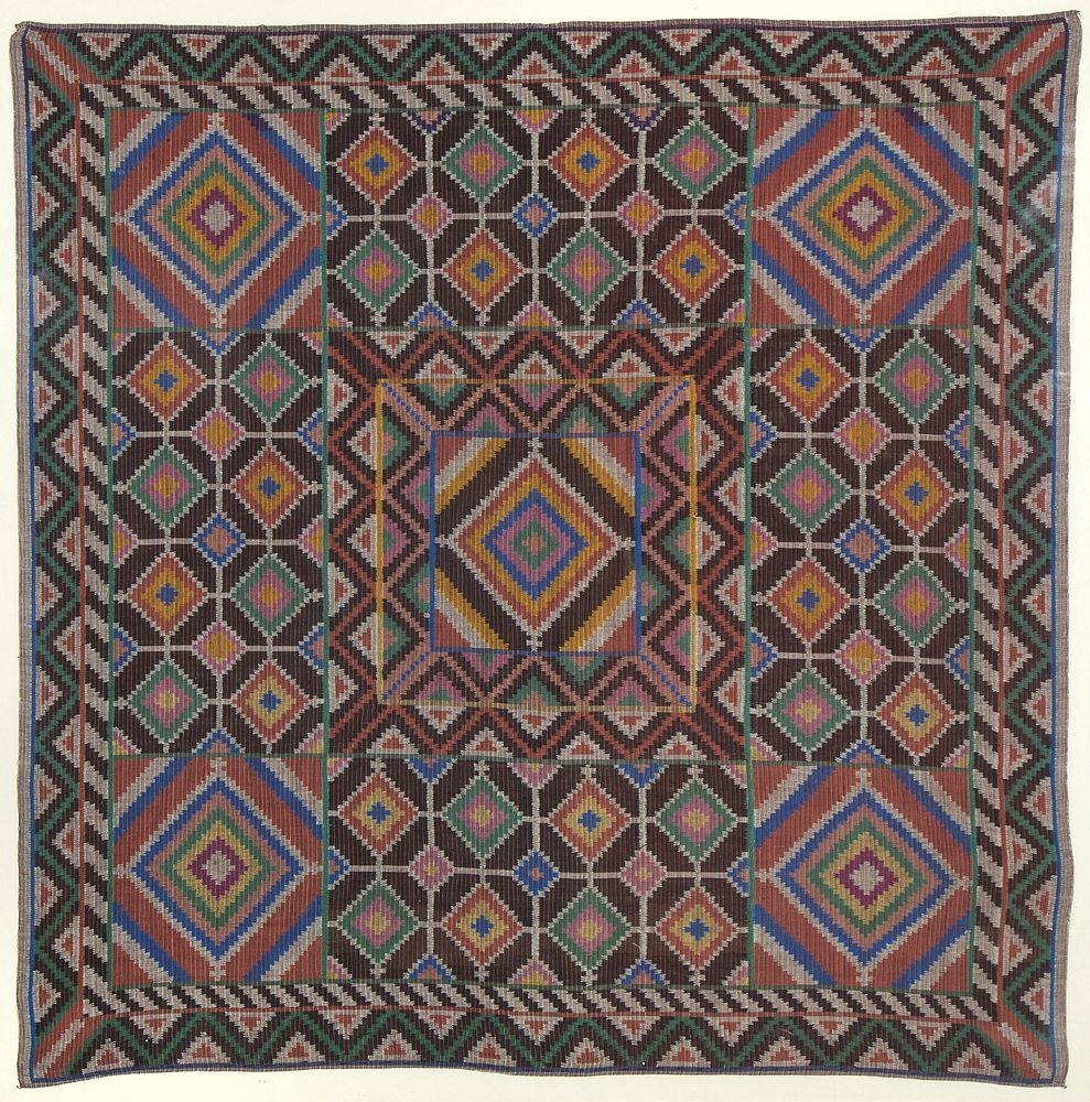 Appraisal: South America Patterned Textile th Century South America Patterned Textile