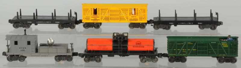 Appraisal: Lot of Lionel Freight Cars American Post-war Includes two no