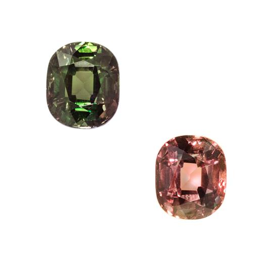 Appraisal: Sale Lot A Fine Carat Cushion Cut Alexandrite measuring approximately