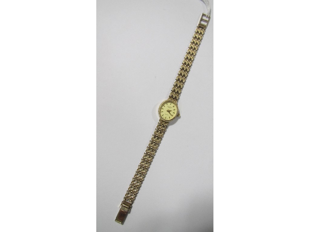 Appraisal: Ladies ct gold bracelet watch by Rotary