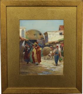 Appraisal: J Ambrose Pritchard J Ambrose Pritchard Massachusetts - Orientalist street