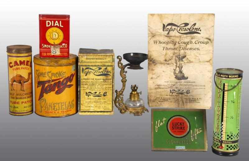 Appraisal: Lot of Tobacco Miscellaneous Tins Description Tins include Dial product