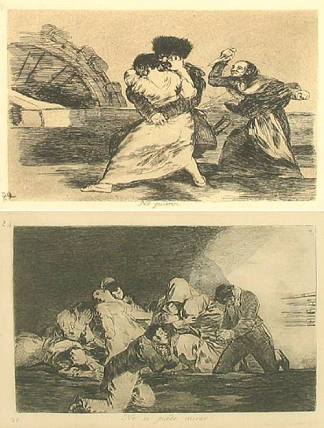 Appraisal: Francisco Jos de Goya y Lucientes No Quieren from The