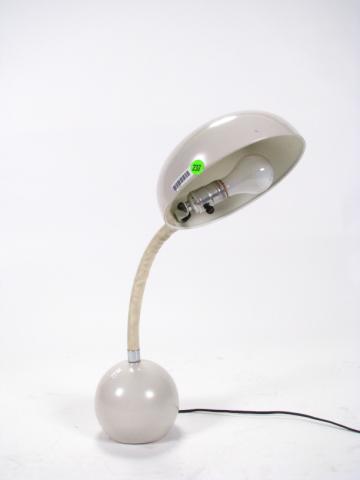 Appraisal: Mid-Century Modern desk lamp with weighted ball-form base and flexible