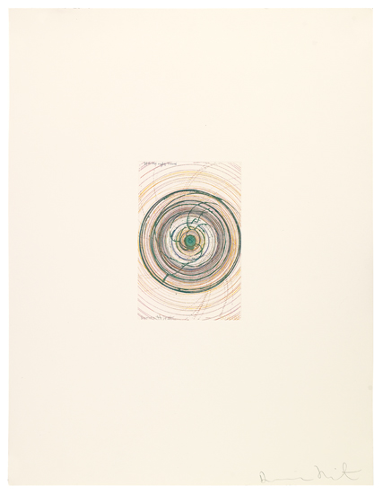 Appraisal: DAMIEN HIRST Spin Me Right Round Color etching and aquatint