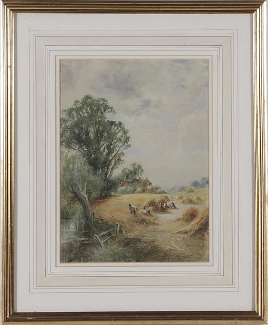 Appraisal: Henry John Kinnaird British - three works ENGLISH COUNTRYSIDE VIEWS