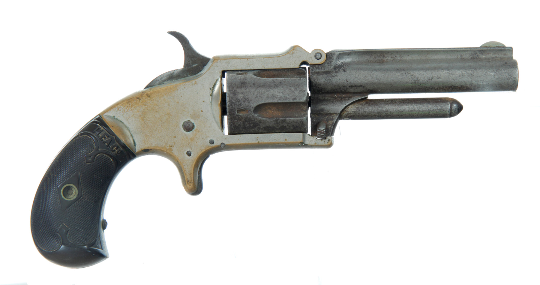 Appraisal: MARLIN SPUR TRIGGER REVOLVER American late th century Marlin No