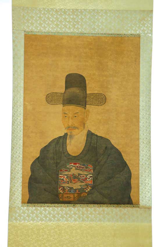 Appraisal: KOREAN SCROLL PAINTING Well executed Korean ink and color painting