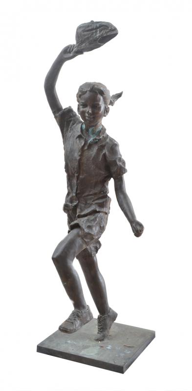 Appraisal: DAVID BROMLEY BORN Celebration cast bronze DAVID BROMLEY BORN Celebration