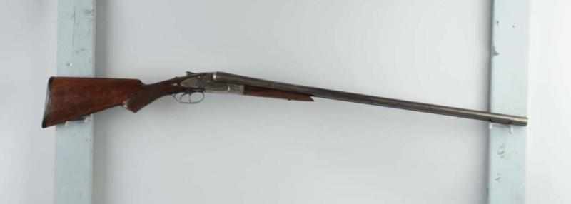 Appraisal: Knickerbocker Double Barrel Shotgun Description GA Made by Folsom Arms