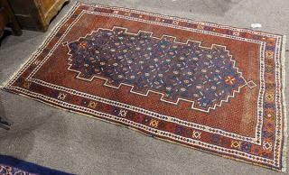 Appraisal: Persian Afshar carpet Persian Afshar carpet ' x '