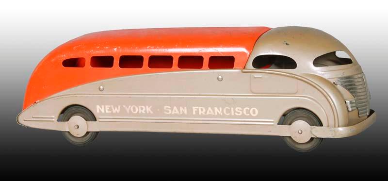 Appraisal: Steelcraft Streamlined New York - San Francisco Bu Description ''